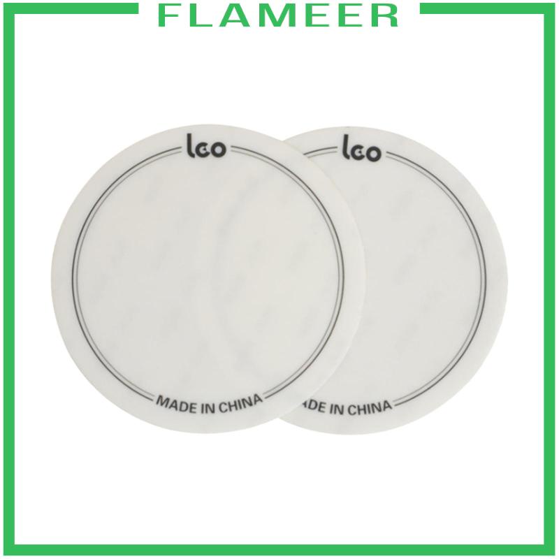 Bộ 2 Miếng Dán Bảo Vệ Mặt Trống bass Thay Thế Tiện Dụng