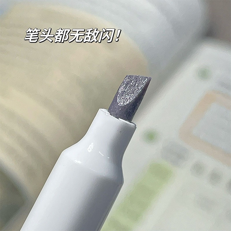 Bút Đánh Dấu Dạ Quang Galaxy Glitter 5 Màu Lựa Chọn