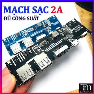 Mạch Sạc Dự Phòng 2.1A Dài V2
