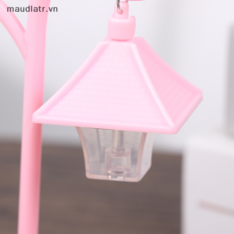 Mm Phụ Kiện Nhà Búp Bê Mô Hình Đèn Đường Mini Đế Nhỏ Trang Trí Tiểu Cảnh Sân Vườn Thần Tiên vn