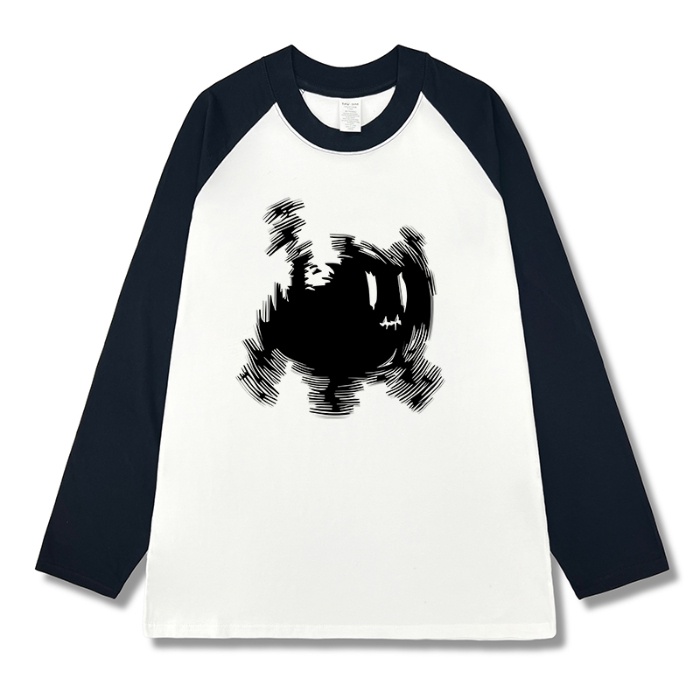 Áo Thun Tay Dài 100% cotton In Họa Tiết Thời Trang Hàn Quốc Cho Nữ