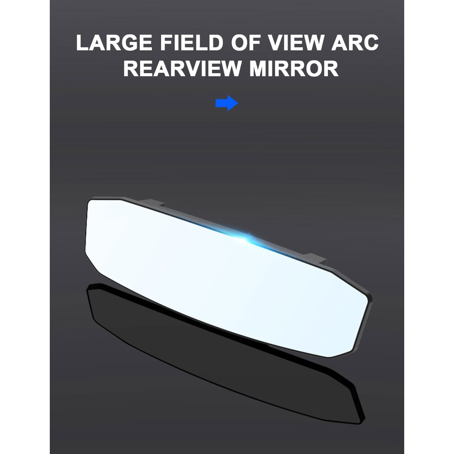 Gương chiếu hậu ô tô SEAMETAL Gương Chiếu Hậu Góc Rộng Chống Chói Chống Lóa Cho Xe Hơi