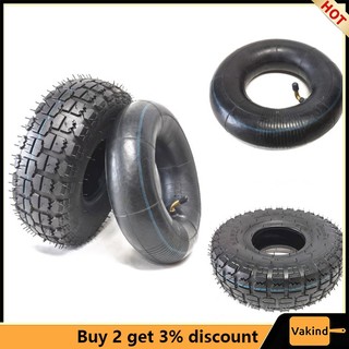 Vakind lốp xe 10.4 inch 4.10 / 3.50-4 dày dặn chuyên dụng cho xe scooter 260x85
