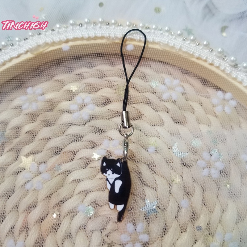 Dây Đeo Điện Thoại Hình Mèo Thông Dụng Cho iphone samsung huawei xiaomi