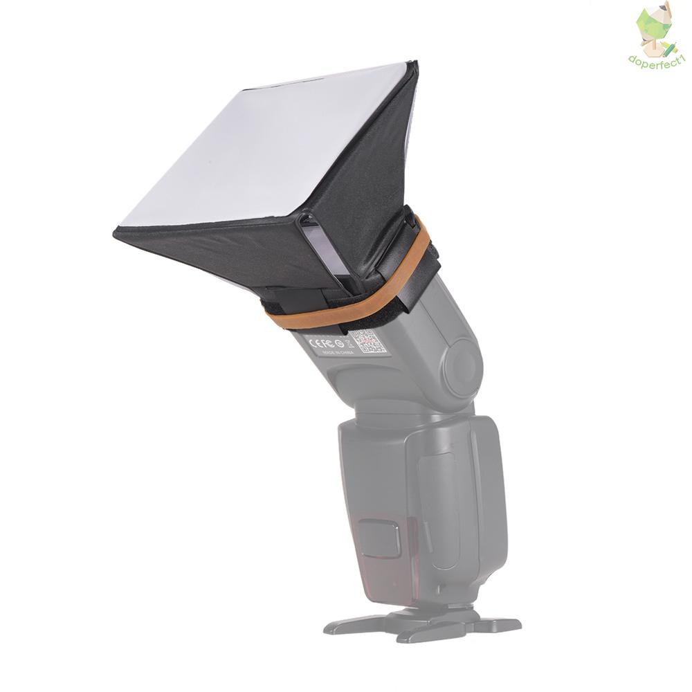 Bộ Hộp Khuếch Tán Đèn flash Chụp Ảnh mini Di Động Cho canon eos olympus pentax sigma dslr speedlite flash Come-9.7