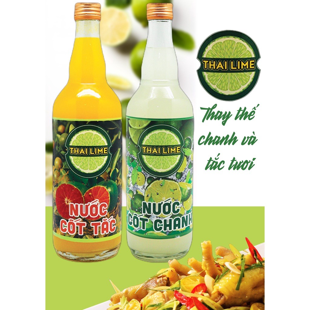 Nước cốt Thailime chai thủy tinh 500ml