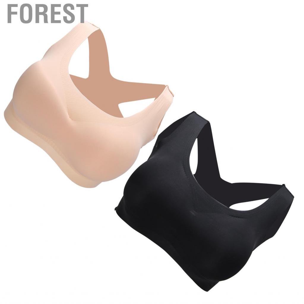 Forest Front Buckle Strapless Bra  Nylon + Polyurethane Upswing Effective for Women Posture Correction Bad