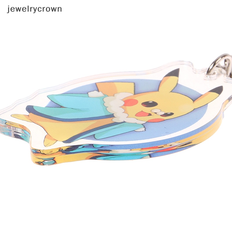 Móc Khóa Mô Hình Nhân Vật Hoạt Hình pokemon pikachu squirtle charmander Bằng acrylic Cho Trẻ Em