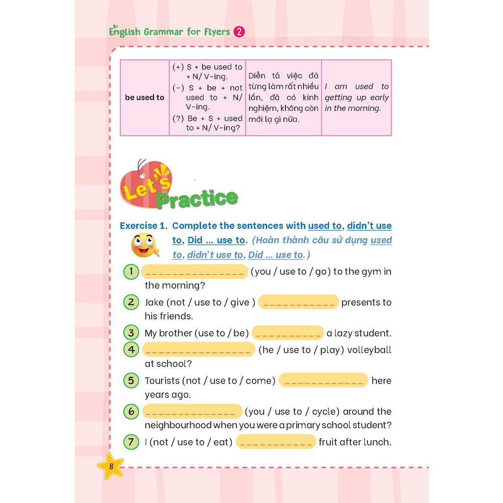 Sách - English grammar for Flyers 2