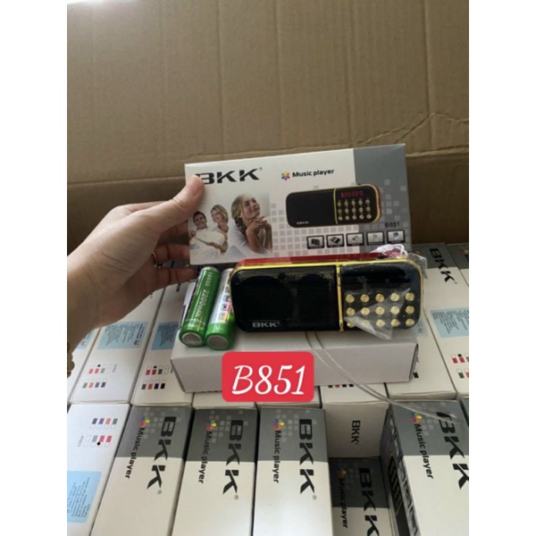 MÁY NGHE PHÁP BKK-851.Có 2pin 2 khai đễ thẻ+Radio đài FM.