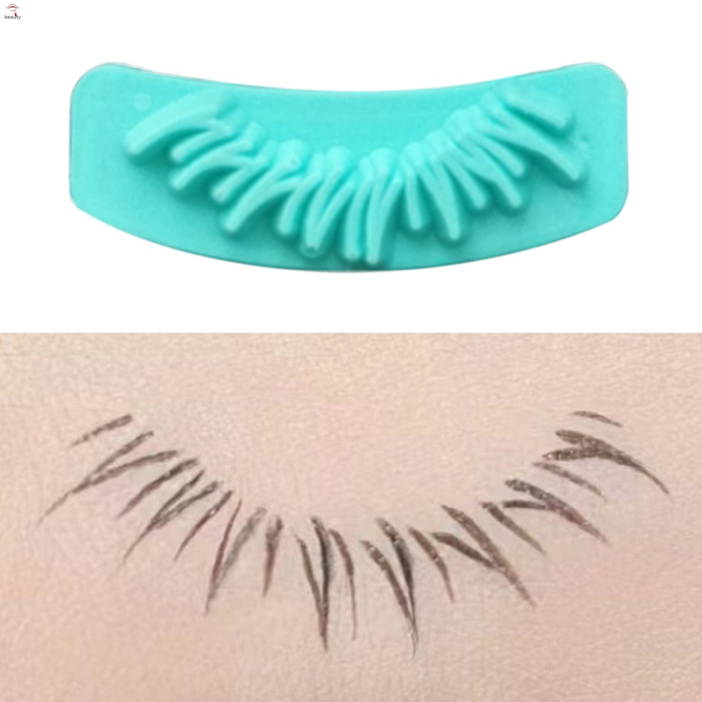Con Dấu In Lông Mi Dưới diy