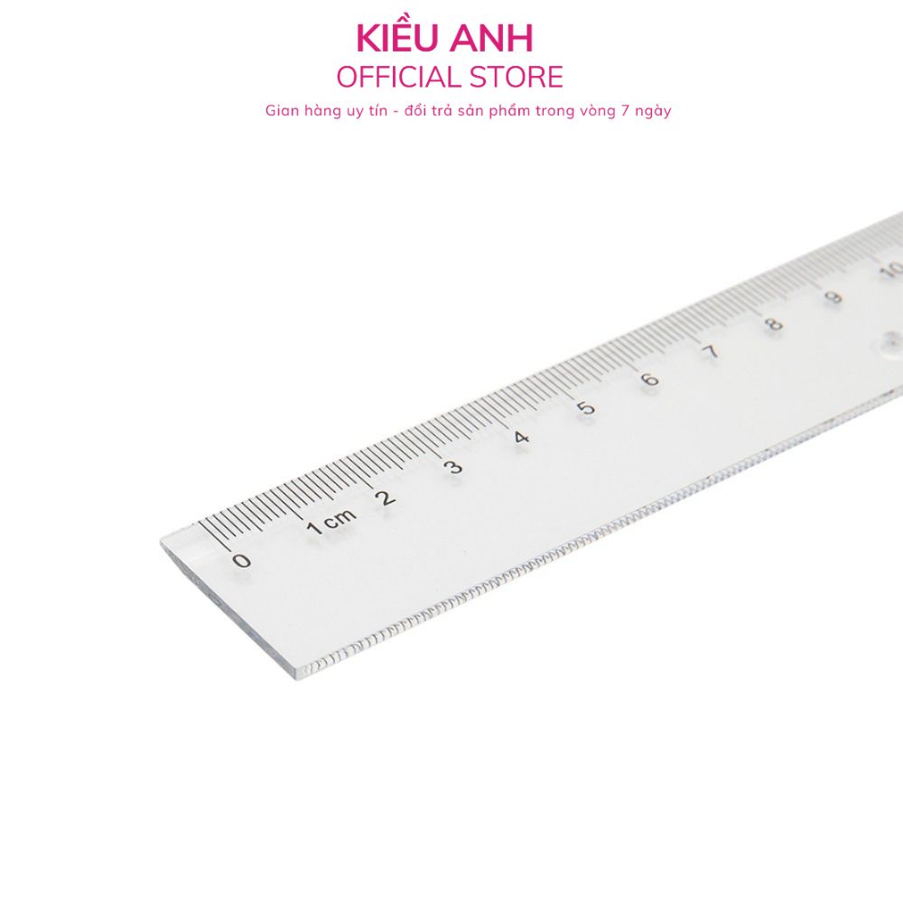 Thước kẻ 60cm Deli, trong suốt - 1 chiếc - E6260  chính hãng-VPP Kiều Anh