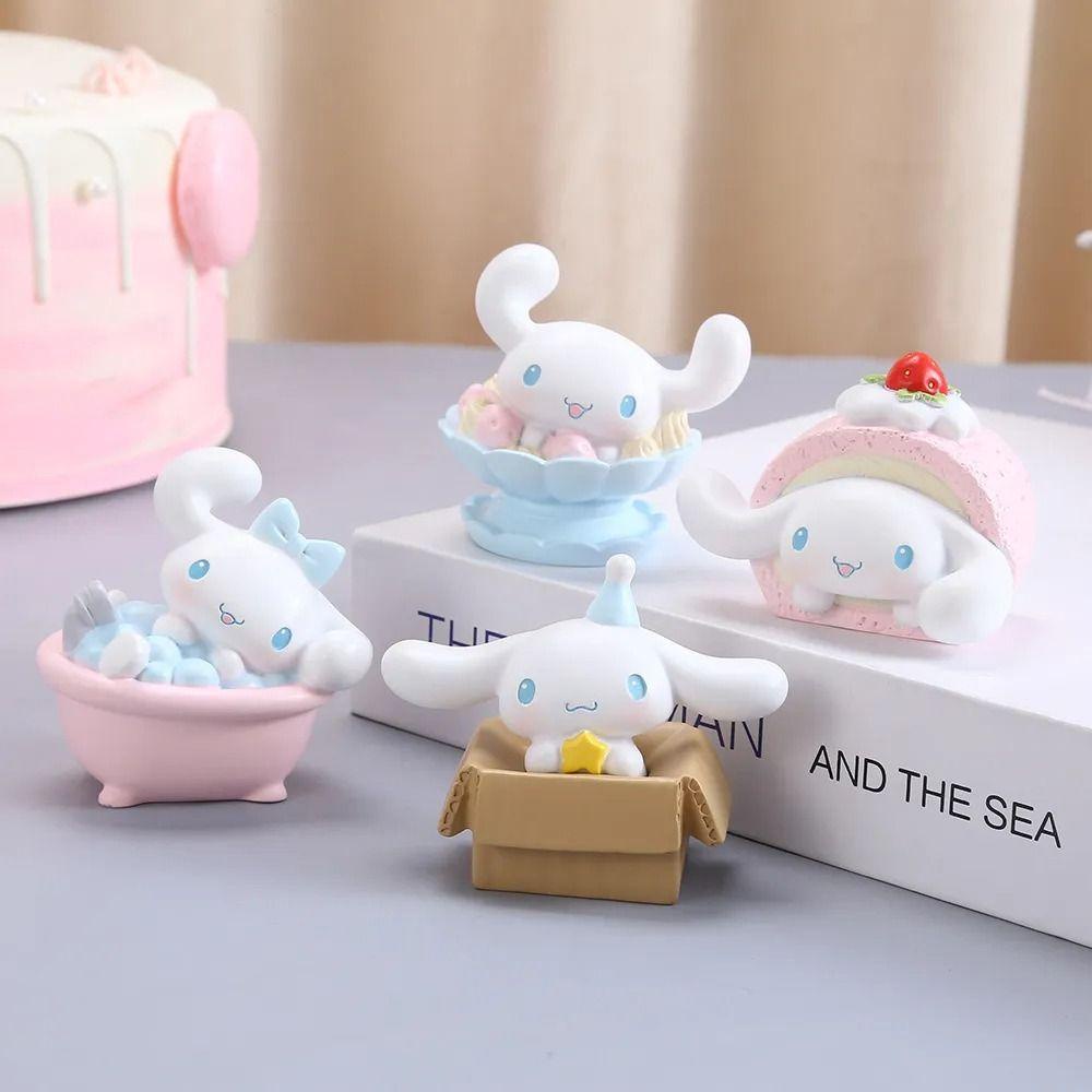 Mmluck cinnamoroll Đồ Chơi Mô Hình Nhân Vật anime cinnamoroll pvc Xung Quanh