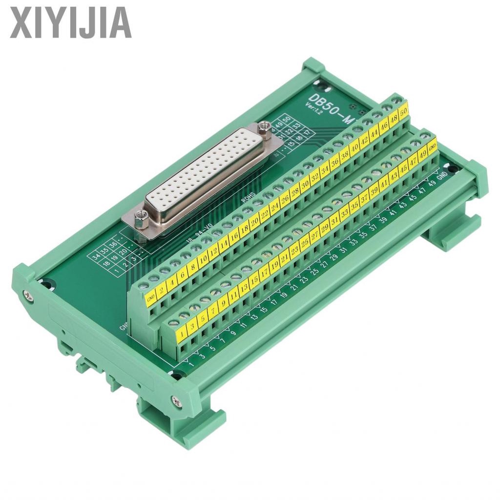 Xiyijia DC60V 0.2Nm DB50 To Terminal Connector Adapter  PCB Board Straight Female