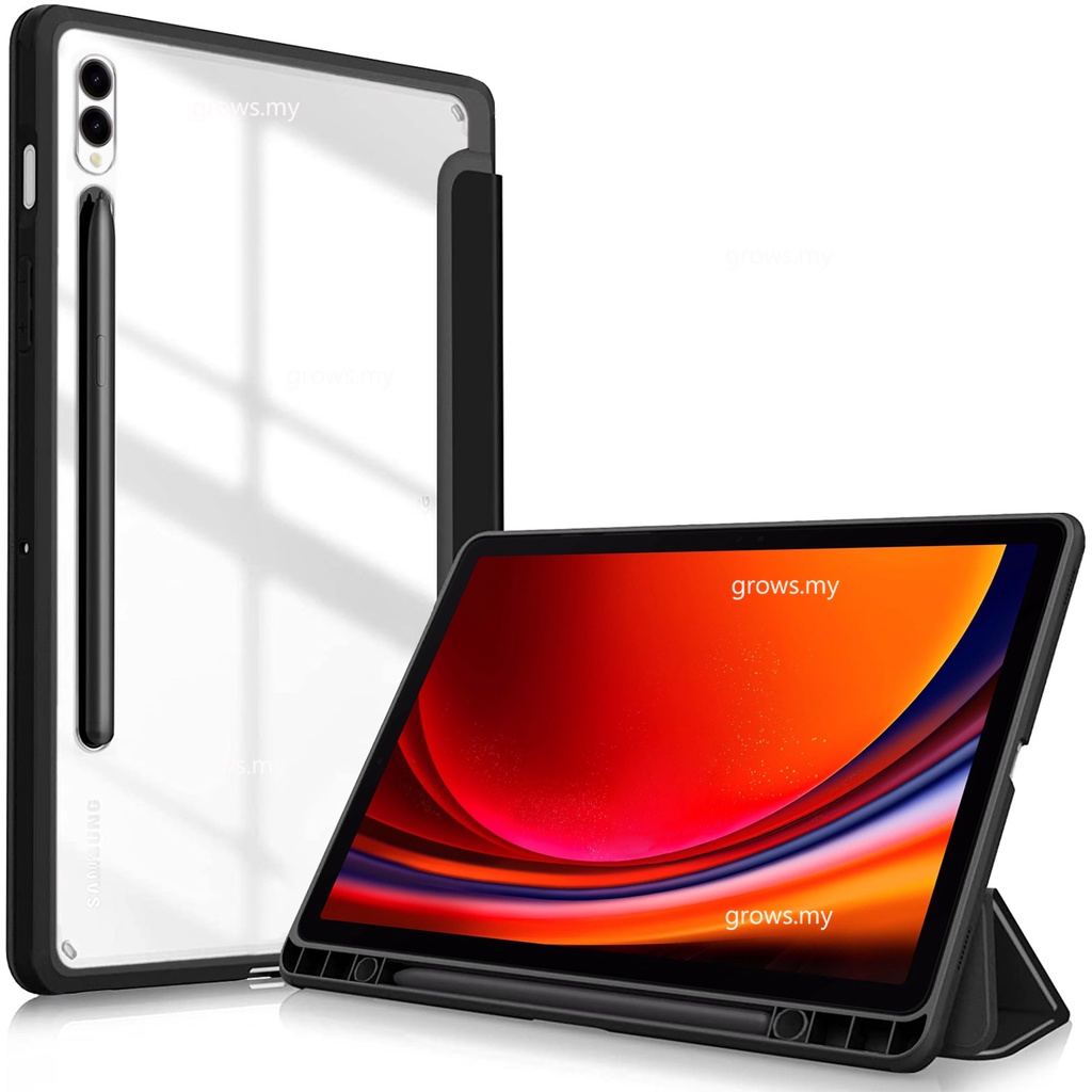 Bao Da Máy Tính Bảng Chống Sốc Cho samsung tab s9 fe + 2023 sm-J610 x710 s9 + s9 plus 12.4inch x810 s9fe 10.9 x510 Ốp