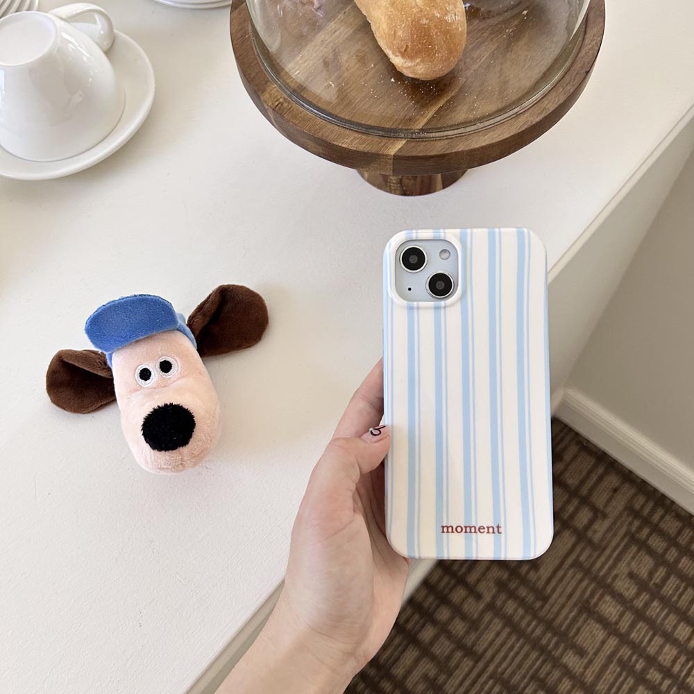 Ốp Điện Thoại Mềm Họa Tiết Sọc Xanh Dương Cho iphone 11 12 12pro 12promax 13 13pro 13promax 14 14pro 14promax 15 15pro 15promax