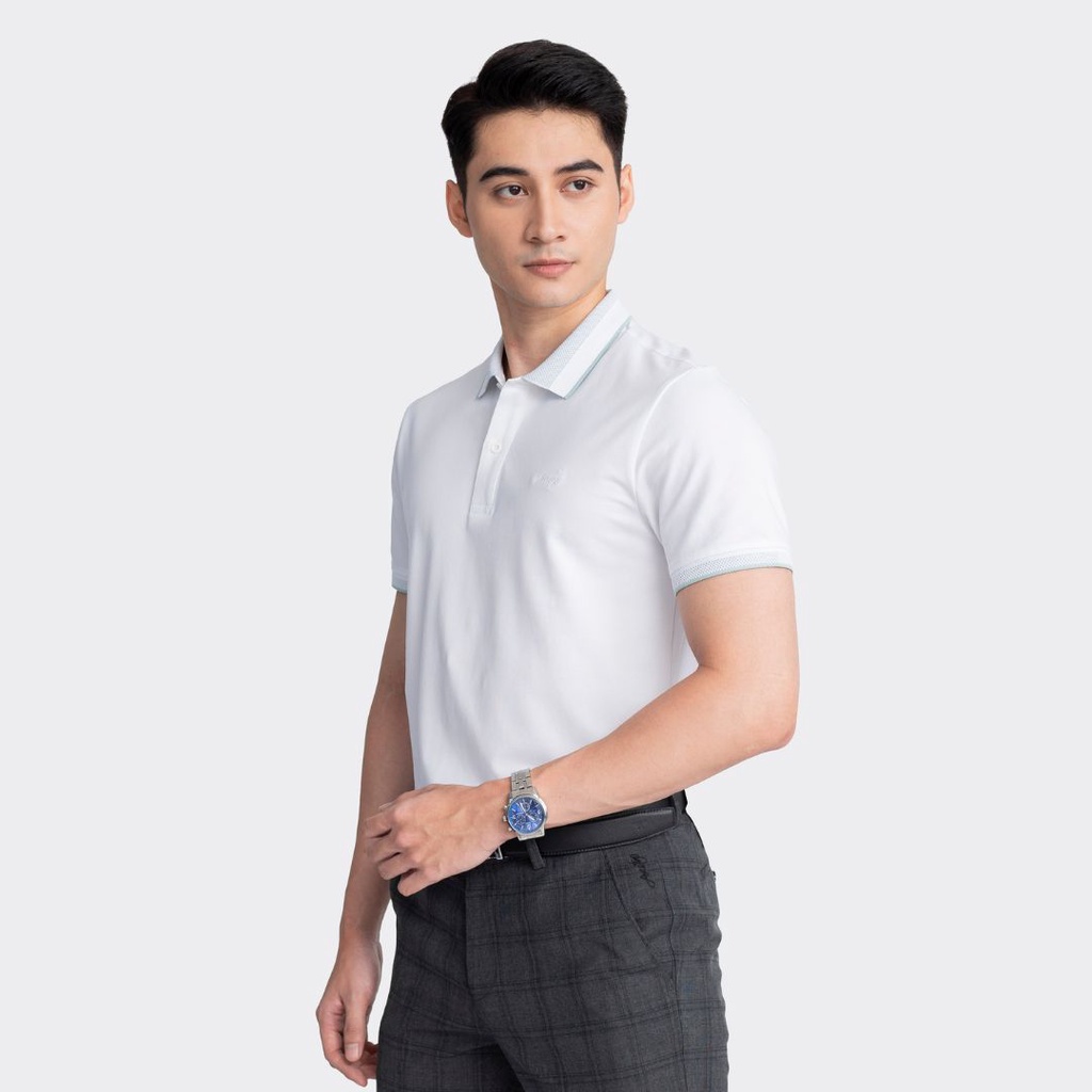 Áo polo nam ngắn tay ARISTINO phom Regular fit suông nhẹ, chất liệu Cotton Organic thoáng khí, thấm hút - APS170S3