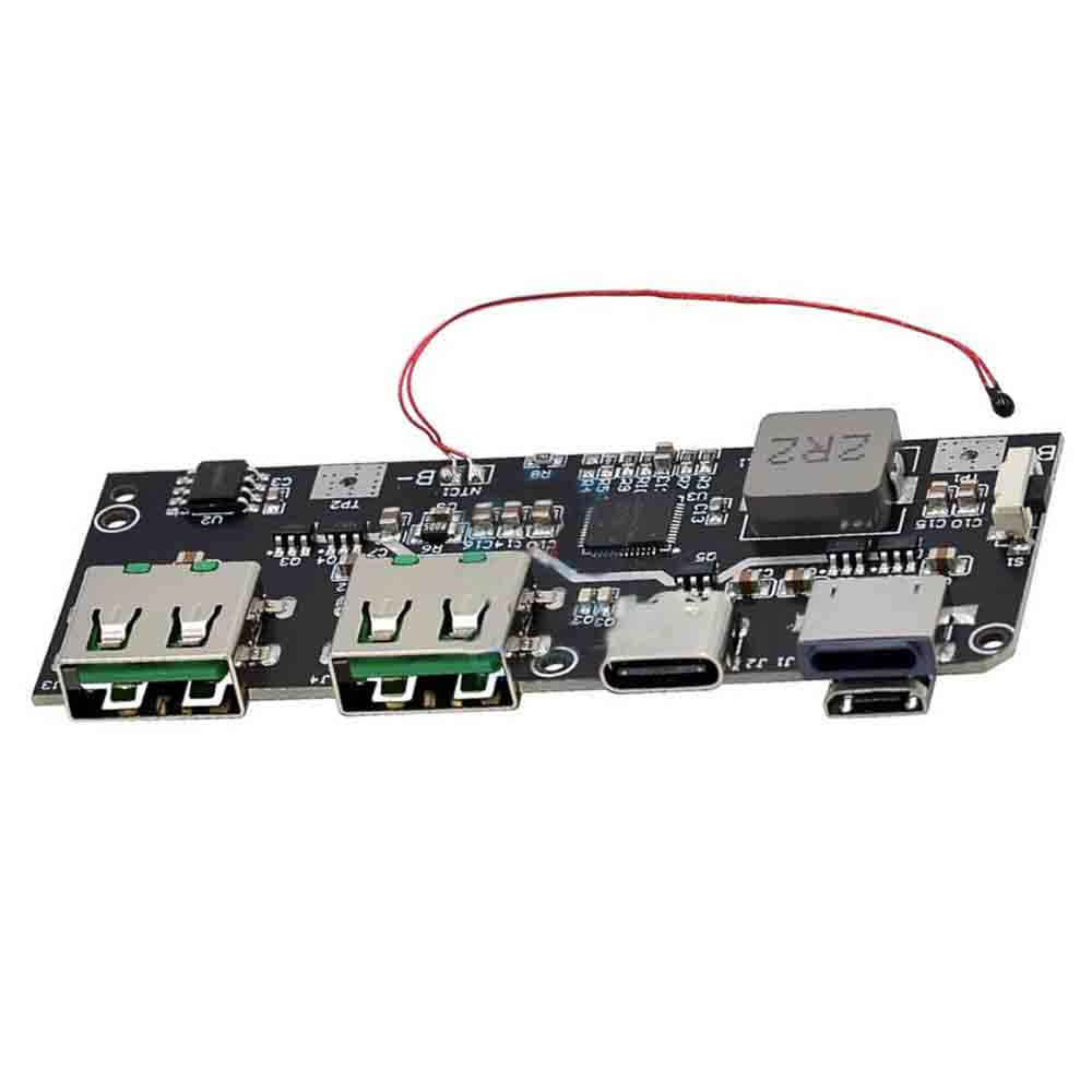 Mô Đun Sạc usb Kép qc4.0 qc3.0 5v 4.5a 22.5w micro / type-c 18650 Sự Bảo Vệ