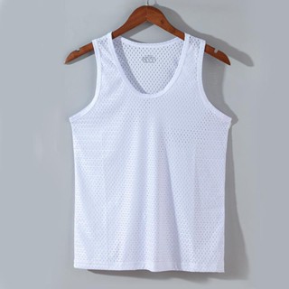 Áo Ba Lỗ Lưới Thoáng Khí Thời Trang Mùa Hè Cho Nam