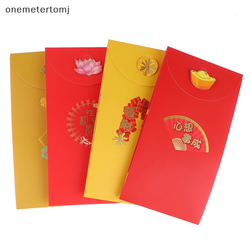1 Bao Lì Xì Đỏ Hình Rồng Trung Hoa 3d Dành Cho Năm Mới 2024