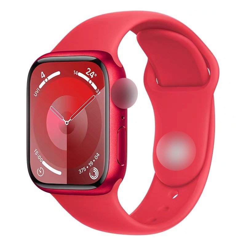 Dây Đeo Đồng Hồ Bằng silicone Cho apple watch ultra2 49mm 44mm 45mm 40mm 41mm 38mm 42mm iwatch series 9 8 7 6 5 4 3 se