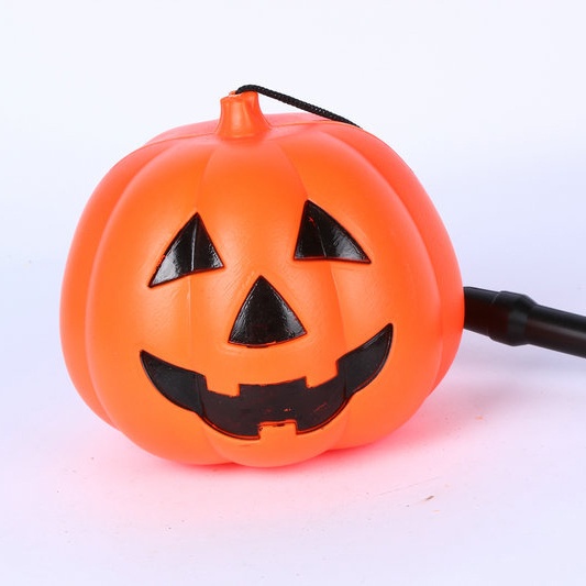 Giỏ bí ngô xin kẹo halloween không đèn nhạc - Đèn lồng bí ngô