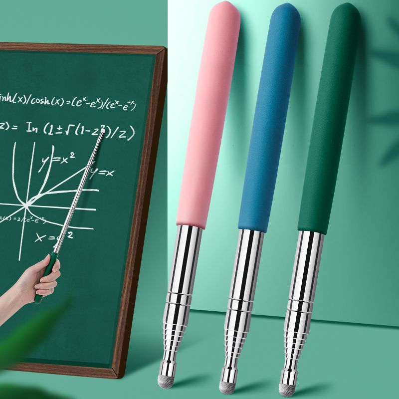 Nâng Cấp Bút Đọc Ngón Tay Có Thể Rút Lại Màu Sắc Dành Cho Giáo Viên