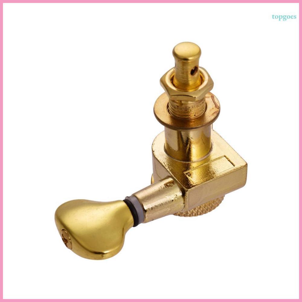 "Enhance Your Guitar's Performance with 6-Piece Gold Locking Tuners - Suitable for Acoustic Electric Guitars"