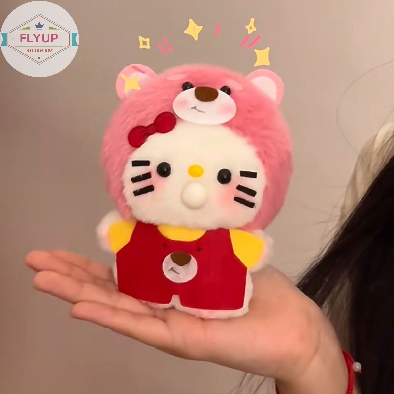 SANRIO Búp Bê Nhồi Bông Hình hello kitty Sáng Tạo