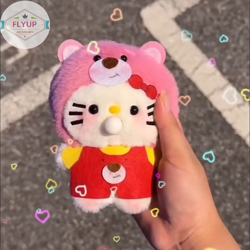 SANRIO Búp Bê Nhồi Bông Hình hello kitty Sáng Tạo