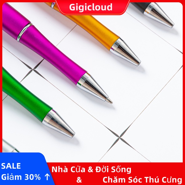 Gigicloud Bút Bi Bằng Nhựa Hình Trái Tim Nhiều Màu Dễ Thương Cho Học Sinh / Văn Phòng