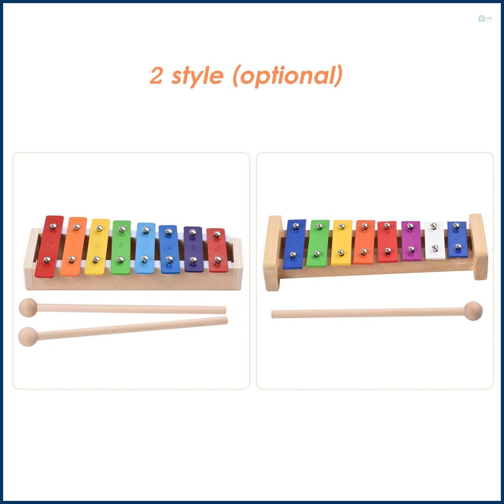 Đàn Phiến Gỗ 8 Phím Cho Bé