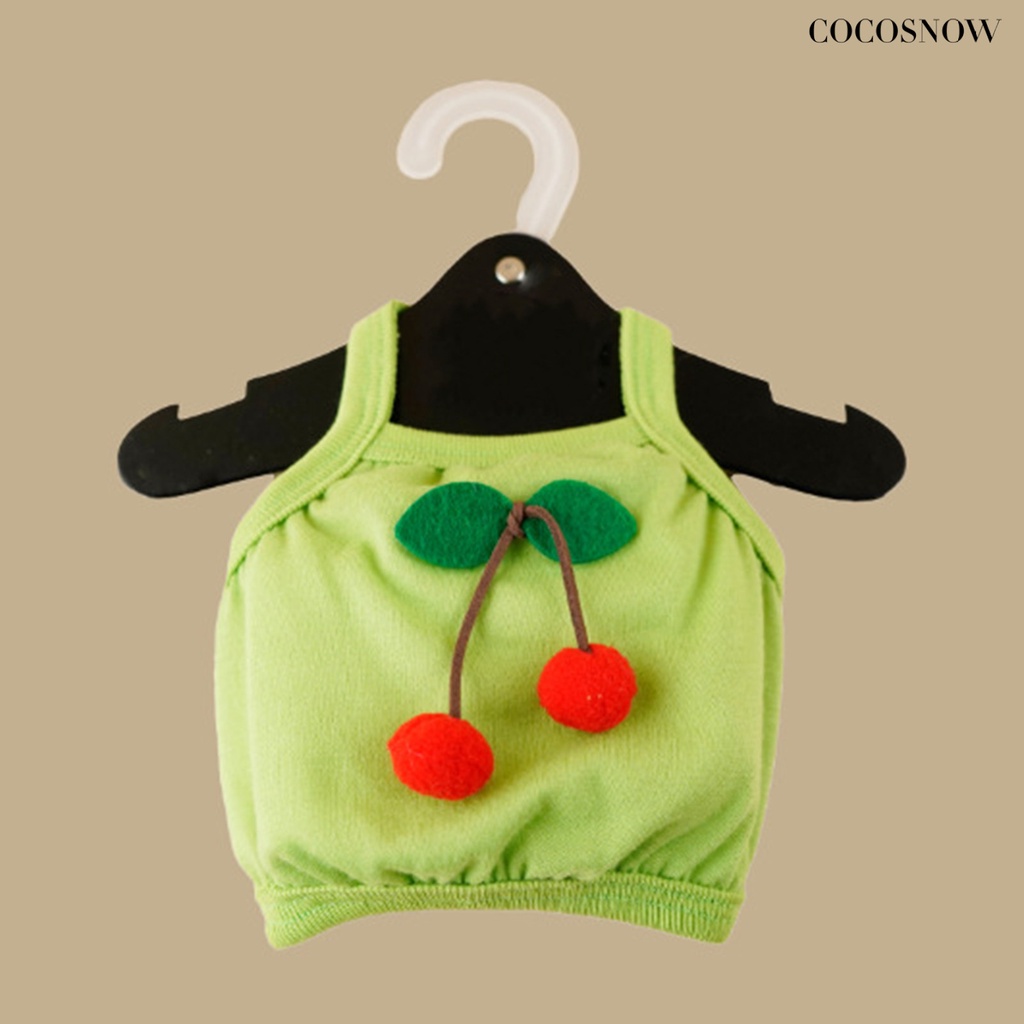 Áo polyester Bắt Mắt Họa Tiết cherry Chống Tràn Cho Thú Cưng