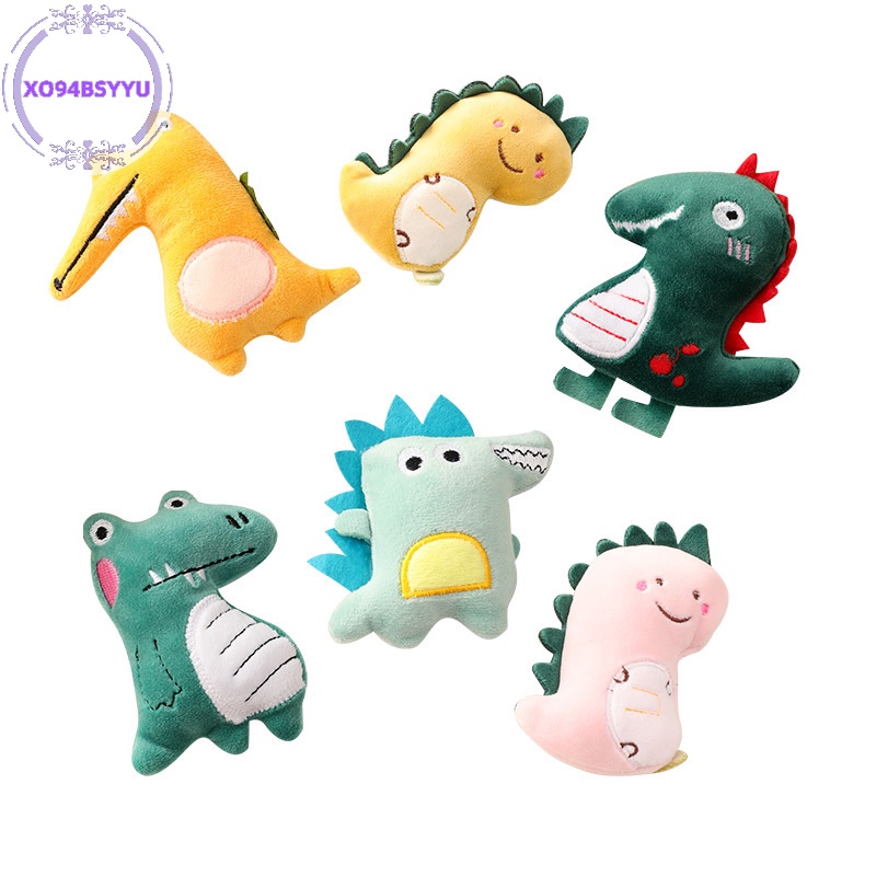 Xo94bsyu Móc Khóa Hình Khủng Long Nhồi Bông Nhỏ Xinh Trang Trí Túi Xách / Trang Trí Quần Áo diy vn