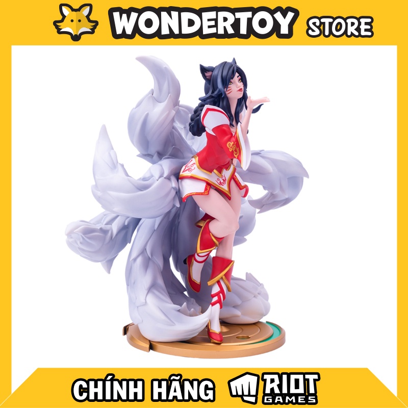 Mô hình Chính Hãng Riot Games Liên Minh Huyền Thoại Ahri Unlocked Statue Siêu mới