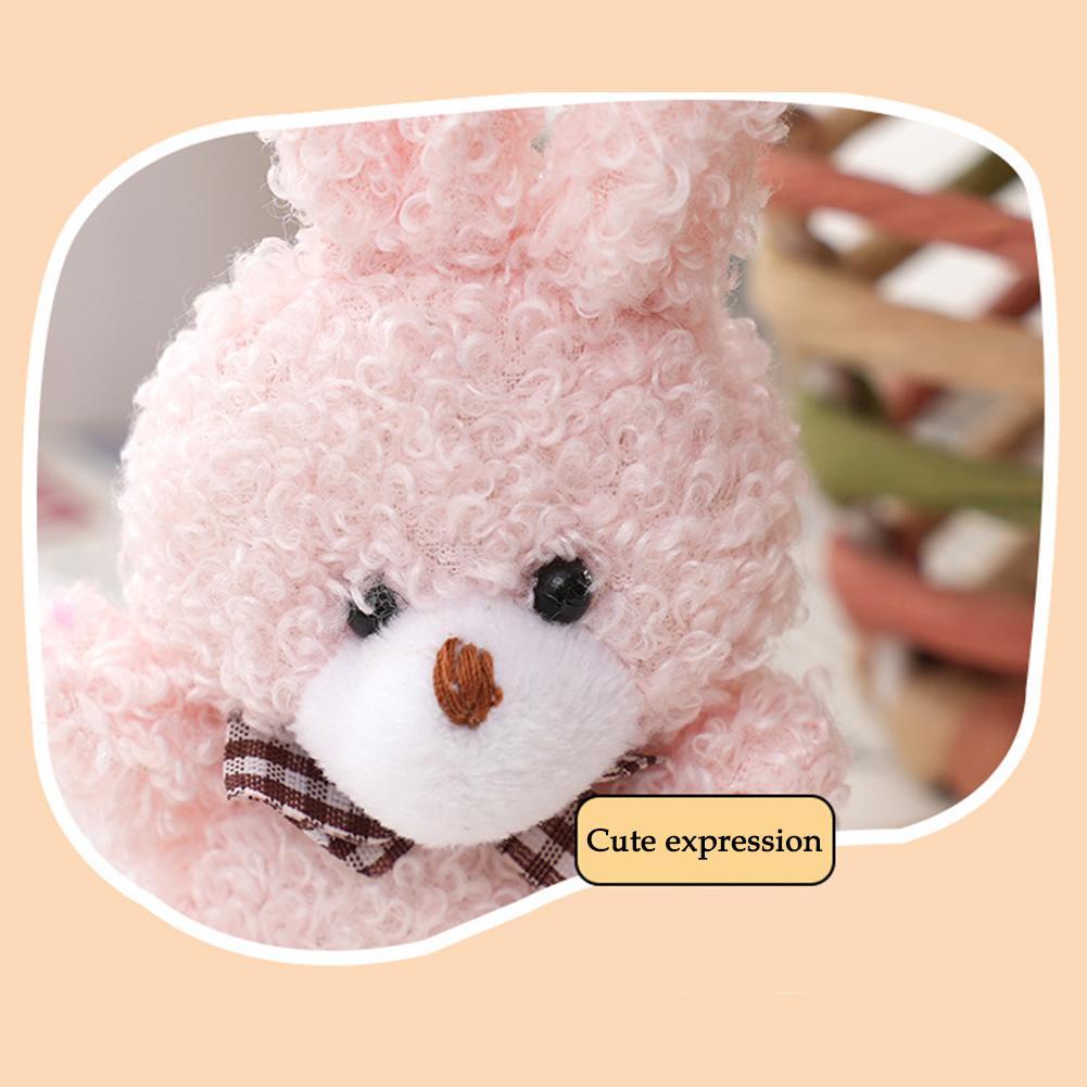 Hoạt Hình Thú Nhồi Bông q9a4 Hình Chú Thỏ Thắt Nơ Đáng Yêu Cho Bé