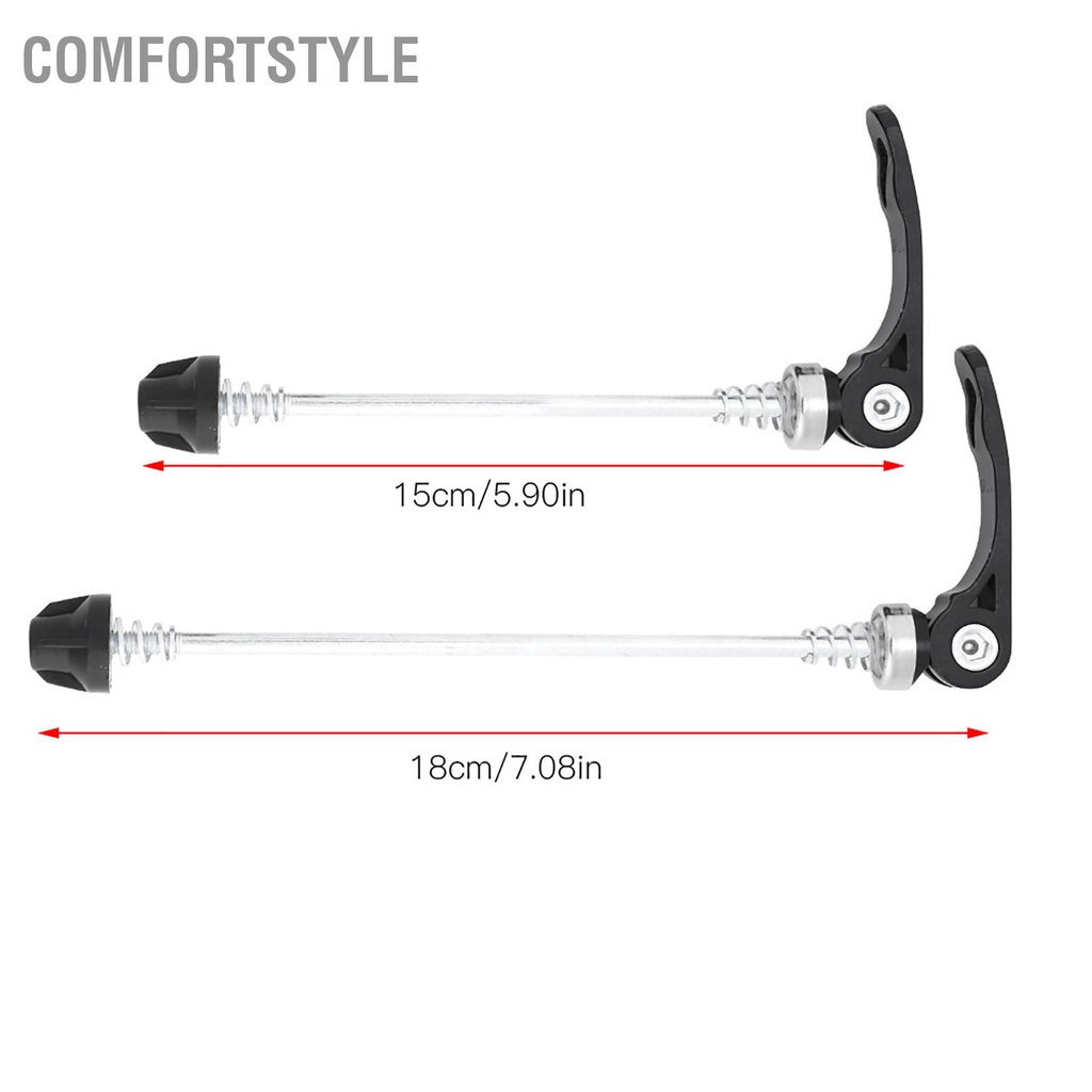 Comfortstyle 2 Chiếc Hợp Kim Siêu Nhẹ Phát Hành Nhanh Bộ Xiên Xe Đạp Thay Thế Chi Tiết Sửa Chữa Phụ Kiện