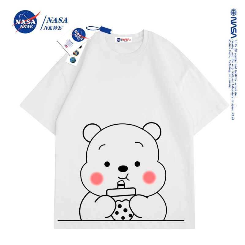 Áo Thun Tay Ngắn In Chữ ns ns Đơn Giản Thời Trang Dành Cho Nam Nữ