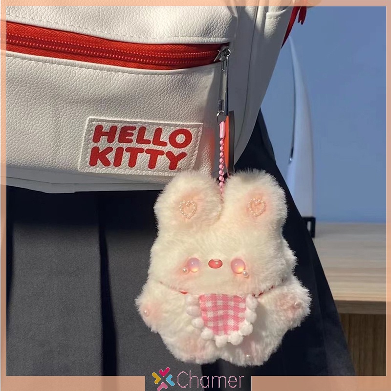 Móc Chìa Khóa Hình Thỏ Bông Dễ Thương diy