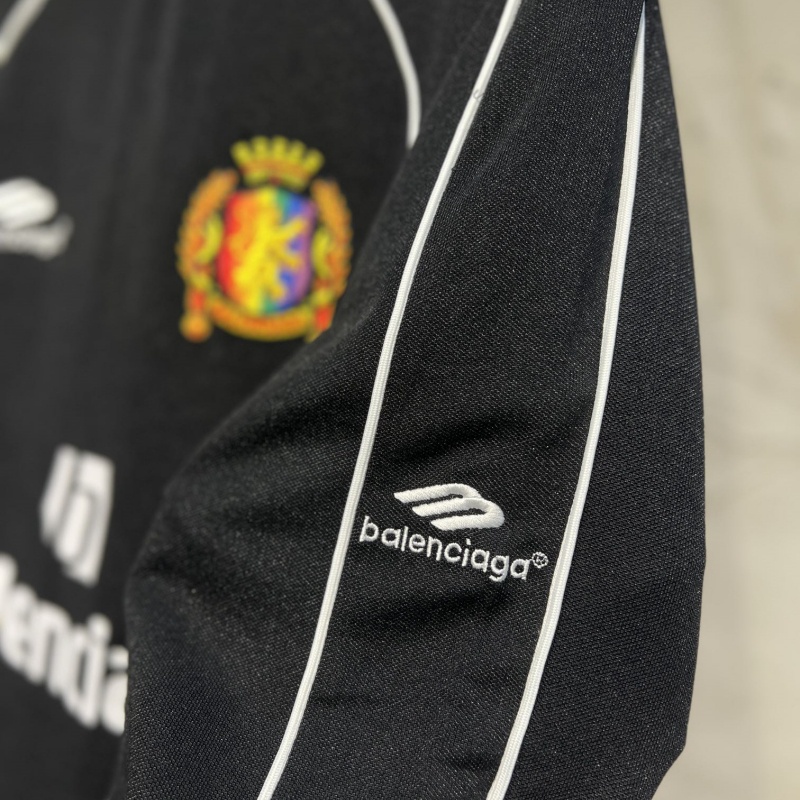 B33a-mới Áo jersey Tay Dài Thêu Hình manchester united Thoải Mái Xu Hướng Thời Trang Xu Hướng Cho Nam Và Nữ