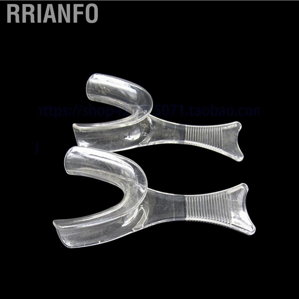 Rrianfo Dental  Lip Retractor Transparent Plastic Intraoral Cheek Mouth Opener