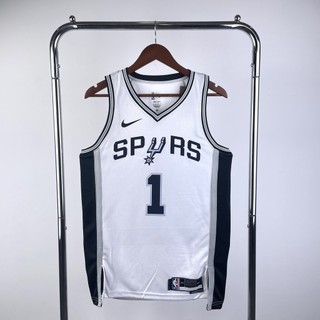 Nôi antonio Santonio #1Wembanyama Áo Thun Bóng Rổ jersey Số 1 Thời Trang Cho Nam