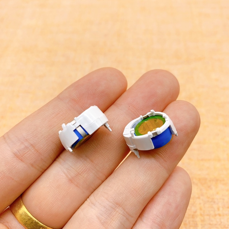 Pin nút Li-ion 3.7V 1254 60mAh  cho tai nghe Bluetooth TWS, có thể sạc lại được