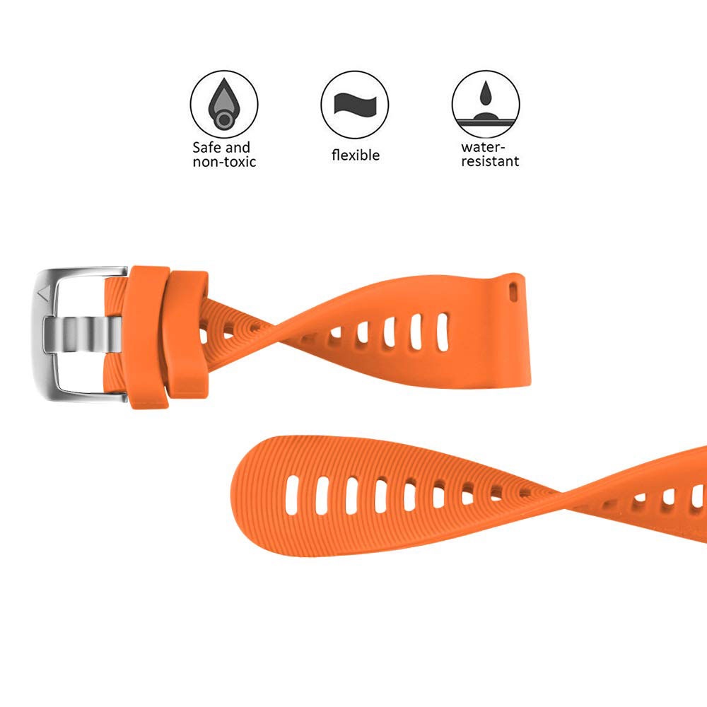 Dây đeo silicon cho đồng hồ thông minh Garmin Forerunner245M / 245 Garmin Approach S40