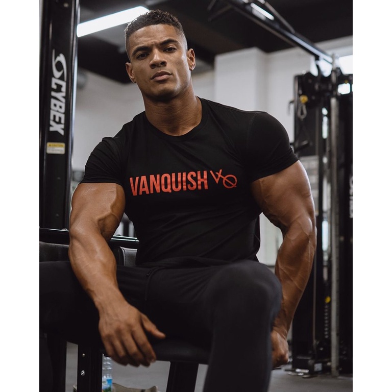 Mới Áo Thun Thể Thao Ngắn Tay Ôm Dáng Co Giãn Chất Lượng Dành Cho Nam