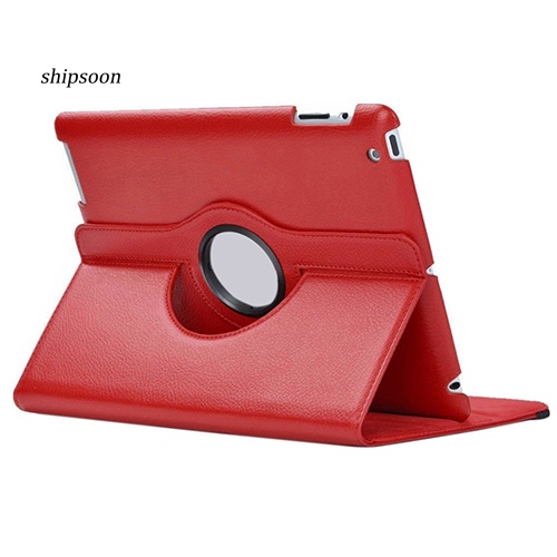 Bao Da Máy Tính Bảng Thông Minh Xoay 360 Độ Cho apple ipad 2 3 4