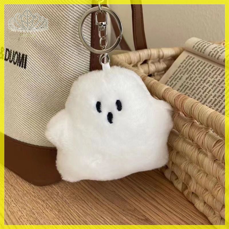 Móc Chìa Khóa Hình Búp Bê Ma Bằng Lông Nhung Dễ Thương Sáng Tạo