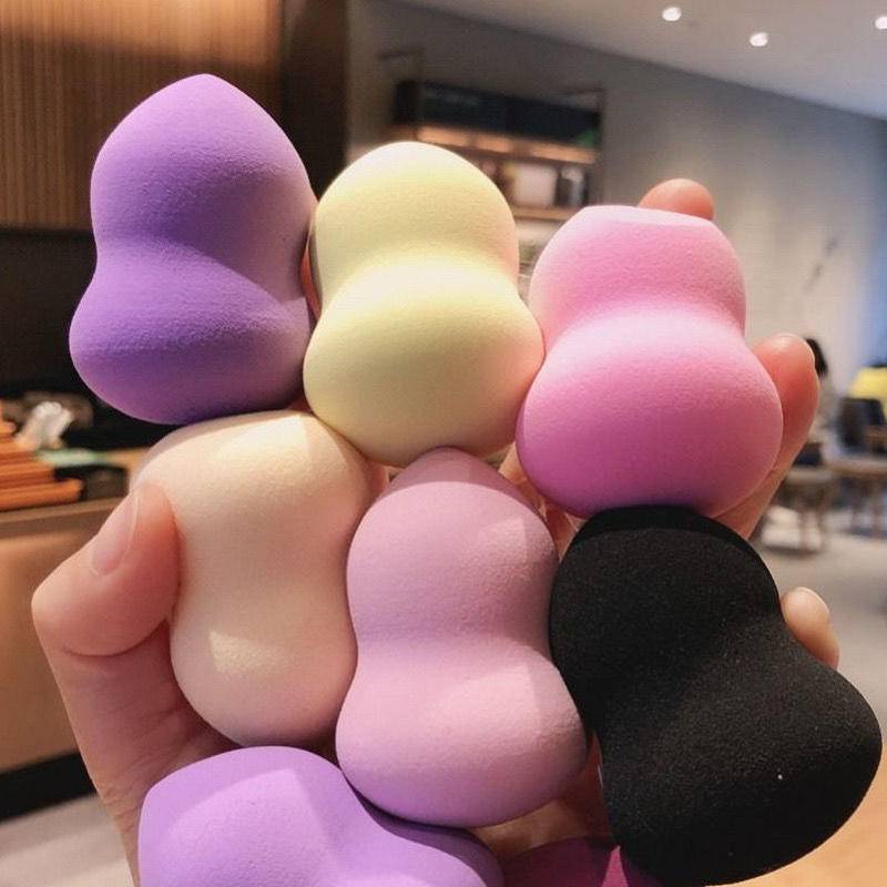 Beauty Egg Dry Wet Dual Use Gourd Powder Puff Super Soft Bag makeup puff