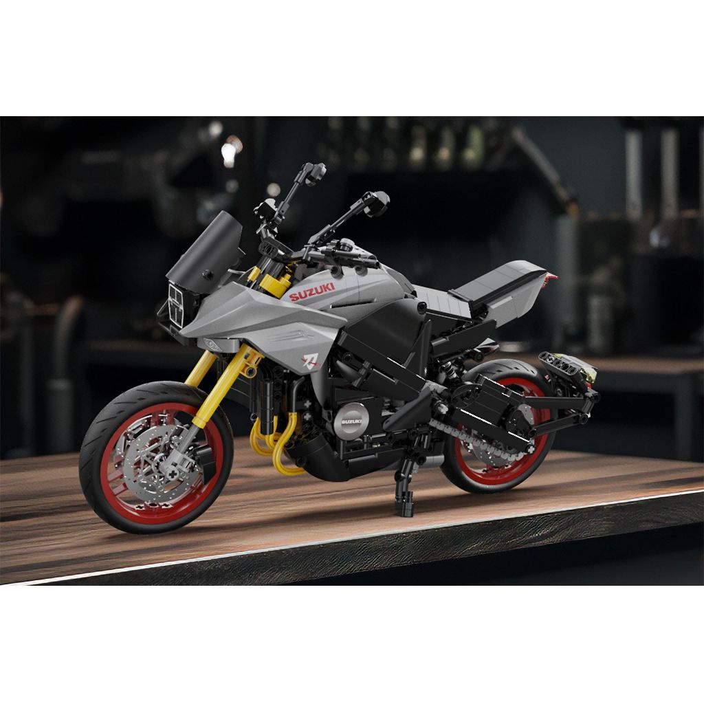 Mô Hình lắp ráp siêu xe technic Sukizu cada Katana C59021 tỉ lệ 1:10 1104 chi tiết mảnh ghép -Mitago