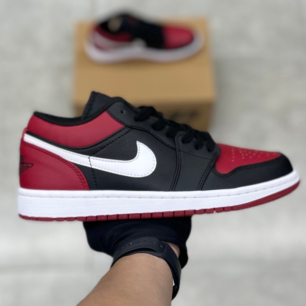 Giày thể thao sneaker  -  Air JD 1 Low 'Alternate Bred Toe'